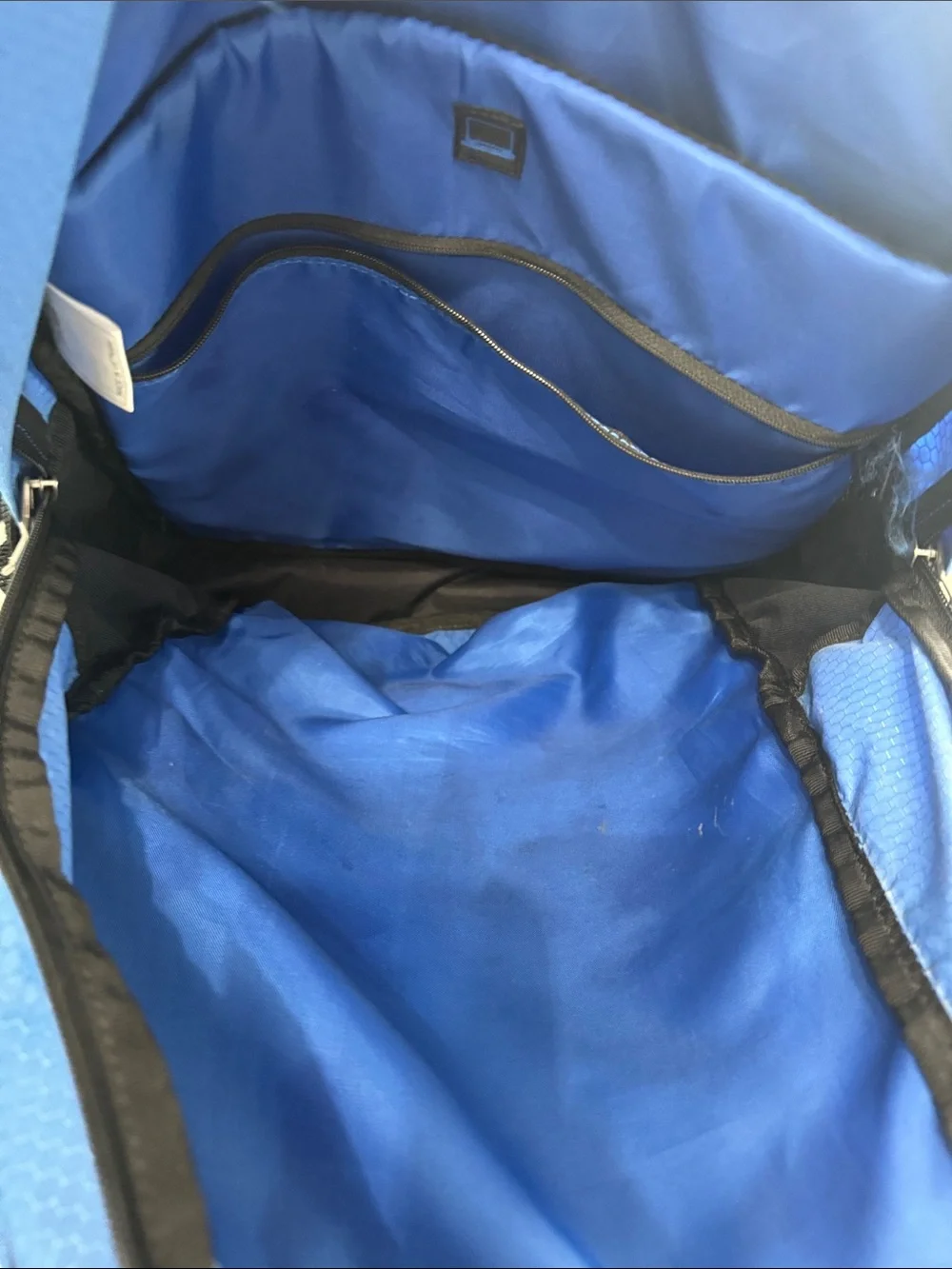 adidas Bright Blue Backpack with Black Detailing